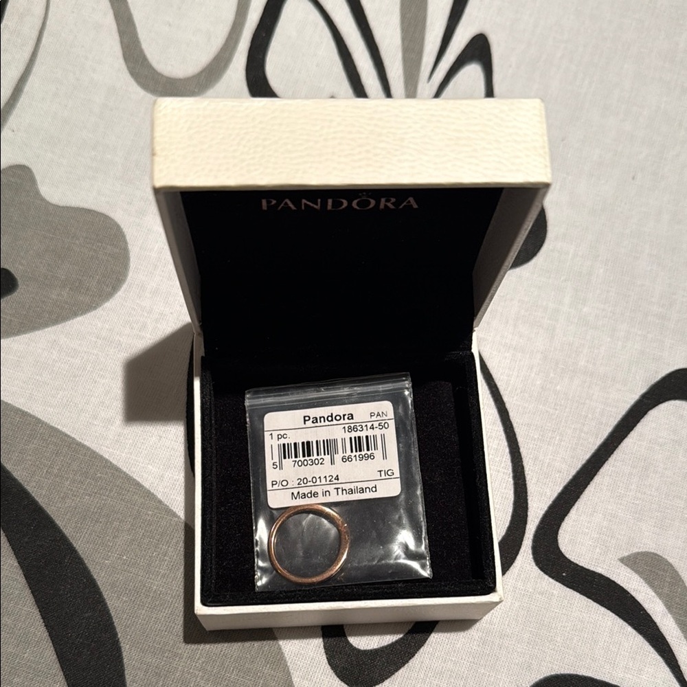 Pandora Rose Gold Ring in Box